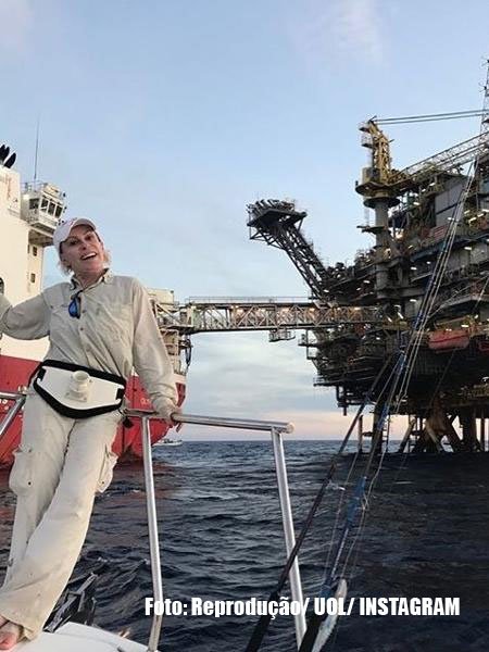 Barco que levou Ana Maria Braga para pescar pode ter violado zona de segurança de plataforma