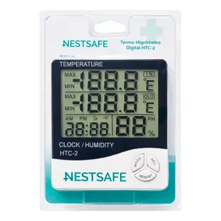 Termo-higrômetro Digital Laboratorial Nestsafe